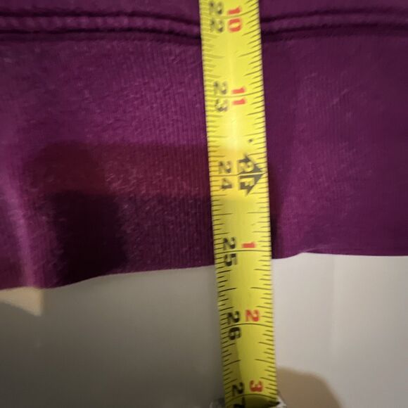 Athleta  V Neck Sweatshirt Dark Purple Womens Size Large - Picture 7 of 9